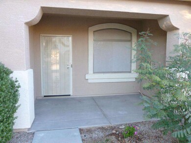 front entrance / sitting area