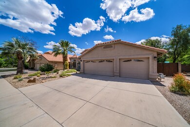 3 car garage & RV gate