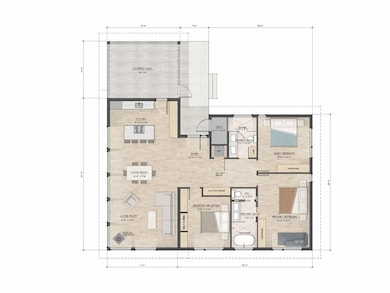 NordHavn_Naantali 160 Rendered Floorplan