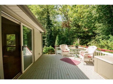 Exterior Back. Deck
