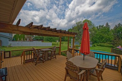 & above ground swimming pool