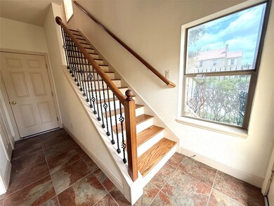 Stairs to the first floor