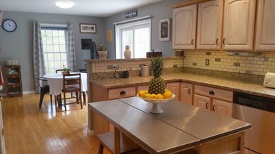 View from Kitchen to Dining Area