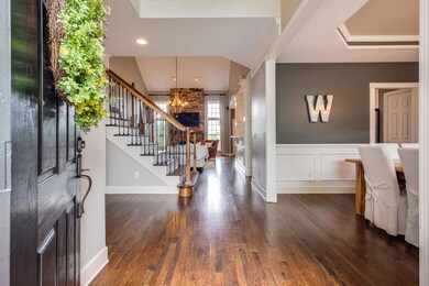 This home has had many upgrades and improvements! Gorgeous solid hardwood flooring was refinished throughout the first floor and the hardwood steps. 