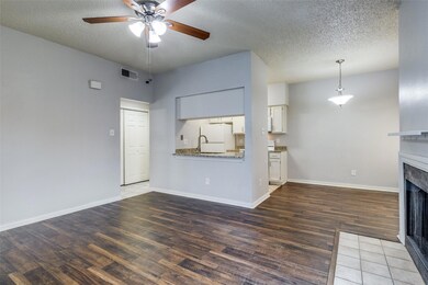 Unfurnished living room with wood-type flooring, s