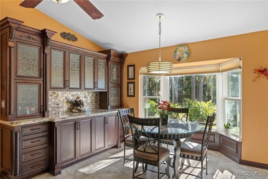 Custom Kitchen with Eat In Nook
