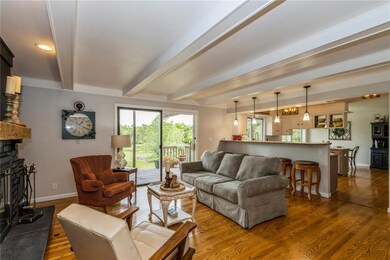 Family Room and Kitchen
