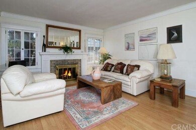 Living room with fire place