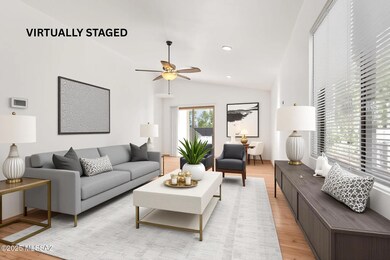 Virtually Staged Living Room