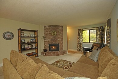Living Room with Fireplace