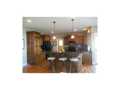 Kitchen island.
