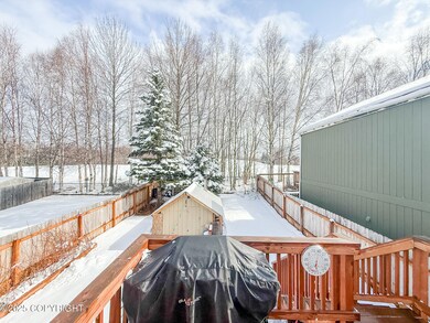 Backyard backs to park!