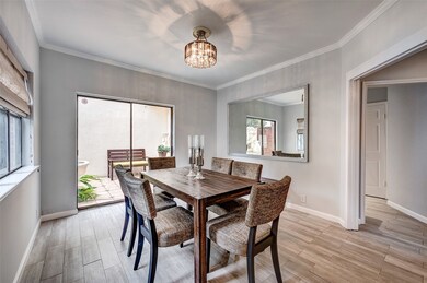Elegant crystal pendant light and crown molding ac