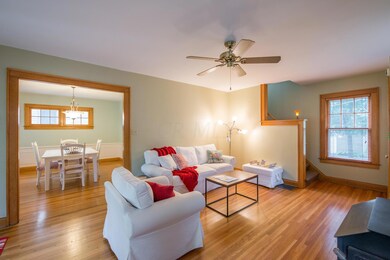 Living Room with Hardwood Floors
