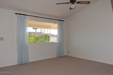 Front vaulted living room.