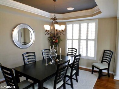 Dining Room - Impressive Moldings & Gorgeous Tray 