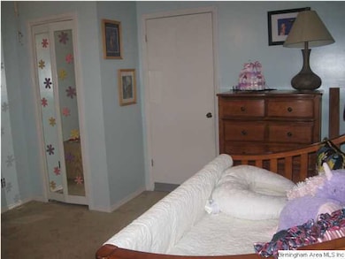 Bedroom 2 - Door and closet view.