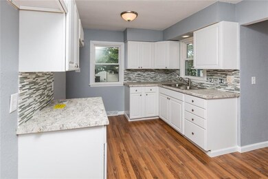 New everything in this kitchen!  Appliances are in