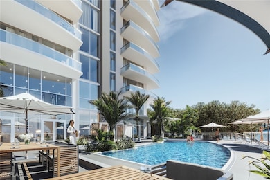 View of pool