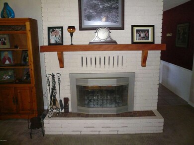 Double Sided Fireplace