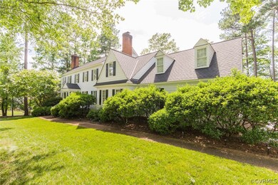 View of the house from the driveway.