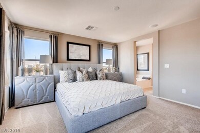 Master Bedroom features USB outlets under these wi