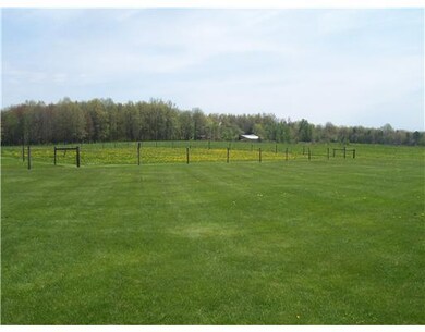 Land. Nicely fenced pasture and rear woods.  Poten