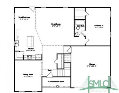 1st Floor Plan.
