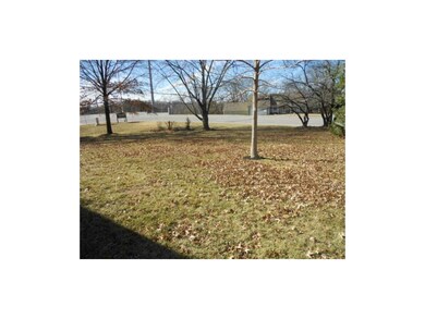 Large yard, level and is treed