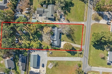View of property location with property parcel outlined