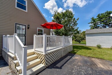 Deck for entertaining