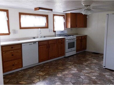 Exterior Front. eatin kitchen