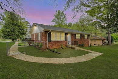 Twilight view of the house. Virtual