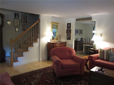 Living Room, Second Floor Stairs