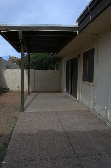 Rear Patio