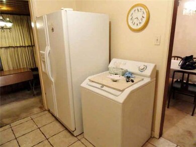 The refrigerator and washer stays!