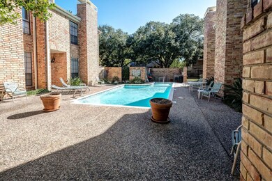 The sparkling area pool is not far from your home.