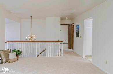 Living Room Open Stairway