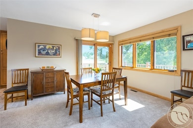 Main floor dining area.