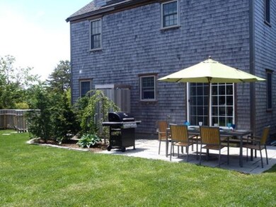 Backyard patio
