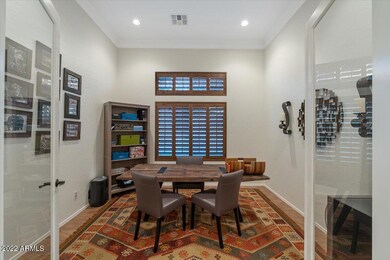 Office w/ Crown Molding