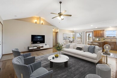 Staged Example Living Room