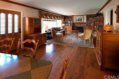 Living Room with bay window and fireplace