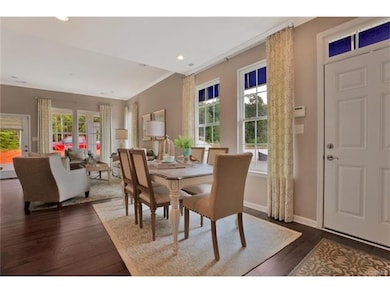 Photos from builder library, similar home.