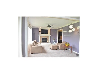 Large bright family room.