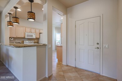 Entry into kitchen
