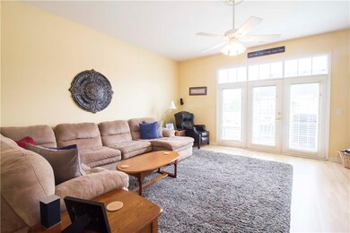Great Room with Doors to Balcony