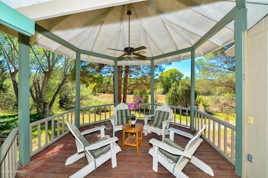 Gazebo front of deck