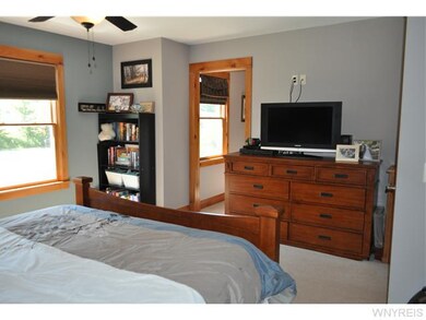 Master Bedroom. Doorway that leads to the large wa