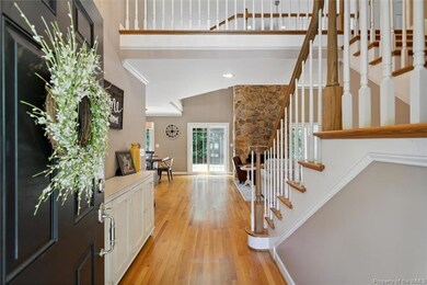 Grand Two Story Entry